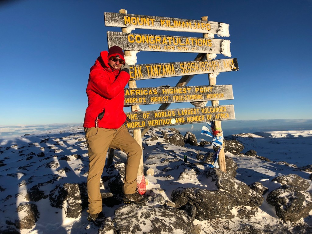 Paweł Stawiński lubi wyzwania nie tylko zawodowe… szczyt Kilimandżaro był jednym z nich