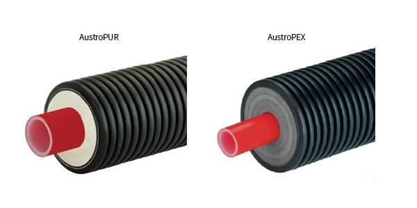 Preizolowane systemy elastycznych rurociągów AustroPUR i AustroPEX
