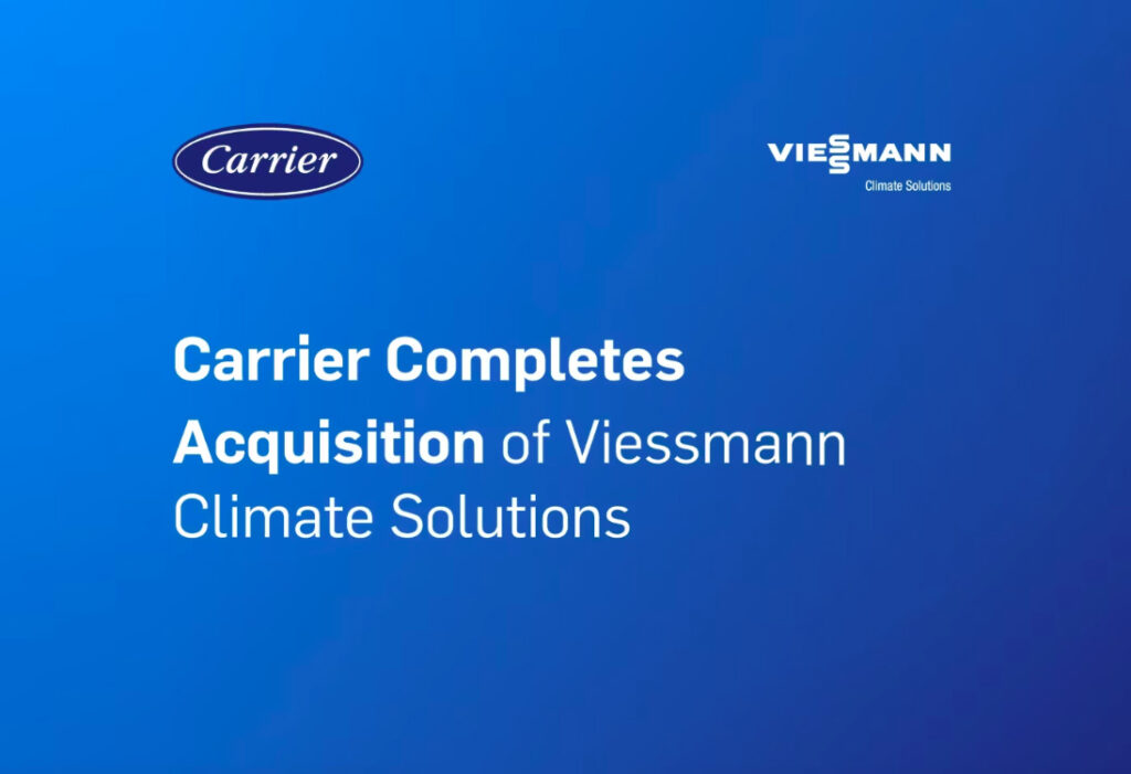 Carrier finalizuje przejęcie Viessmann Climate Solutions